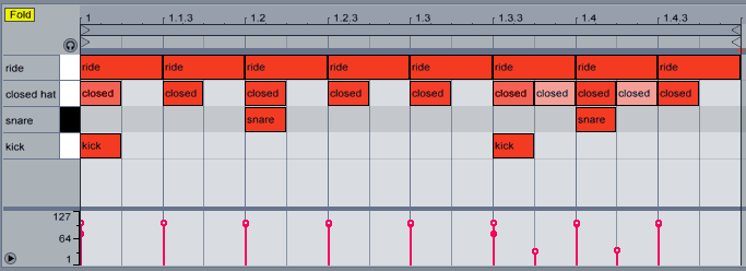 Drum and beat programming in Ableton