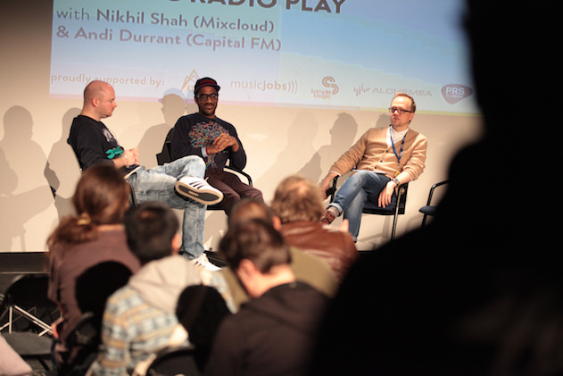 Capital FM's Andi Durrant and Mixcloud's Nikhil Shah debating the role of radio in 2013