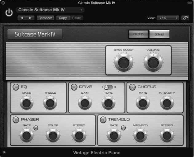 The graphics of Logic X – seen here in the newly revamped Vintage Electric Piano plugin – won't be to everyone's taste
