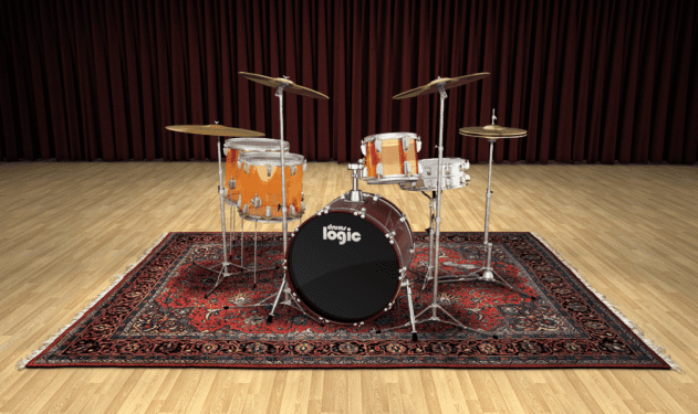 The new Drum Kit Designer plugin can be controlled by the Drummer instrument or simply programmed via MIDI