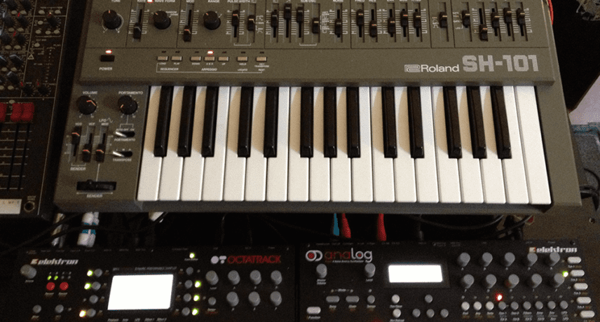 Roland SH-101, Electron Octatrack & Analog Four