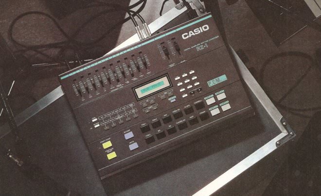 Casio RZ-1 - hardware drum machine