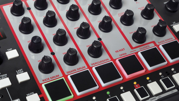 Akai Announces Rhythm Wolf Analogue Drum Machine - Attack