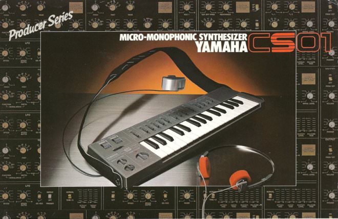 Yamaha CS01, vintage synth 