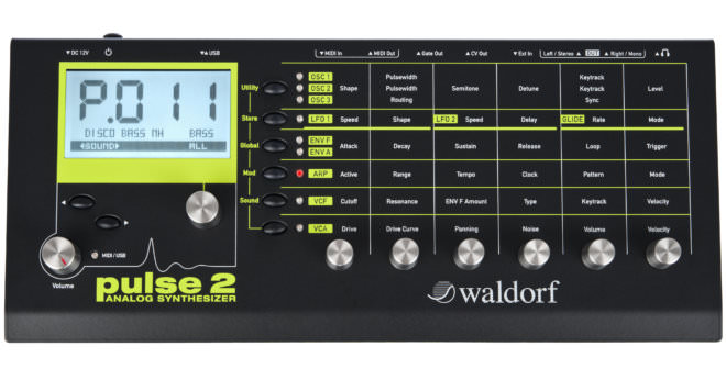 Waldorf Pulse 2, new analogue mono synths