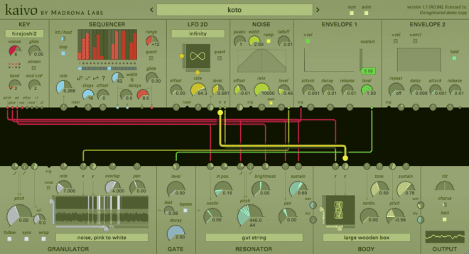 Madrona Labs Kaivo, New Synth Plugins