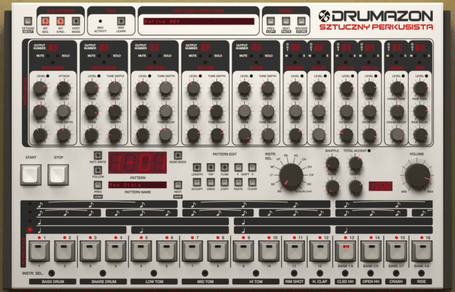 D16 Drumazon, drum synth plugins