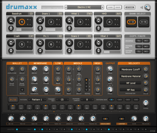 Image-Line Drumaxx, drum synth plugins