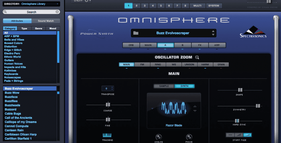 sonik synth 2 win 10 folders