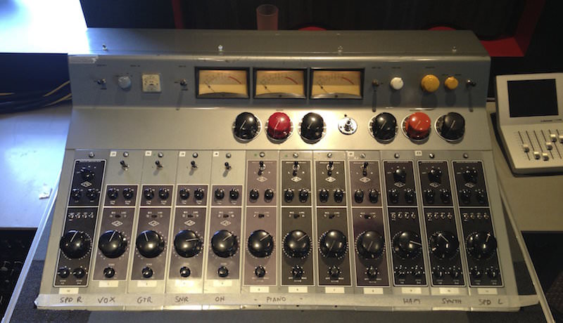 'Frank' the Universal Audio Mixing Desk