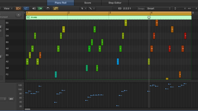 MIDI Screengrab