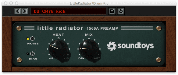 beat dissected - quirky cr78 drums_step 1_radiator