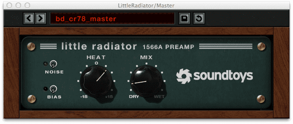 beat dissected - quirky cr78 drums_step 7_radiator