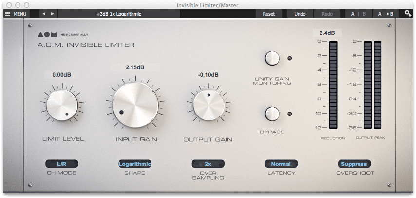 AOM Invisible Limiter