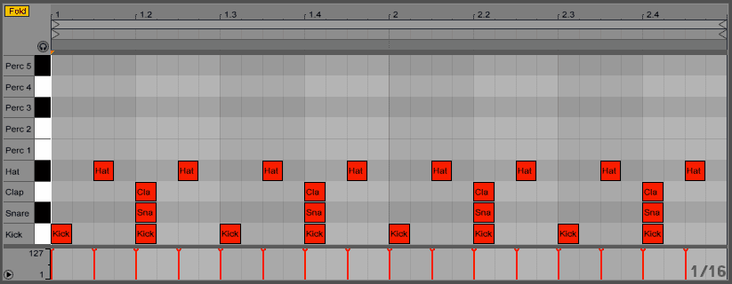 Drum and Beat Programming in Ableton