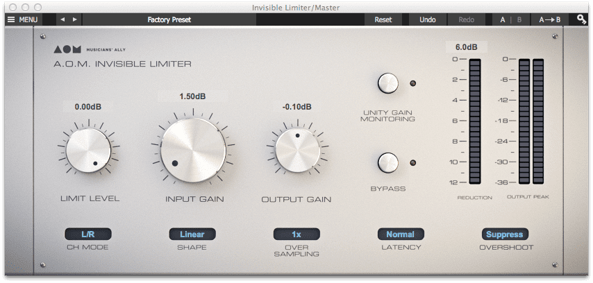 Step 6 Master Limiter