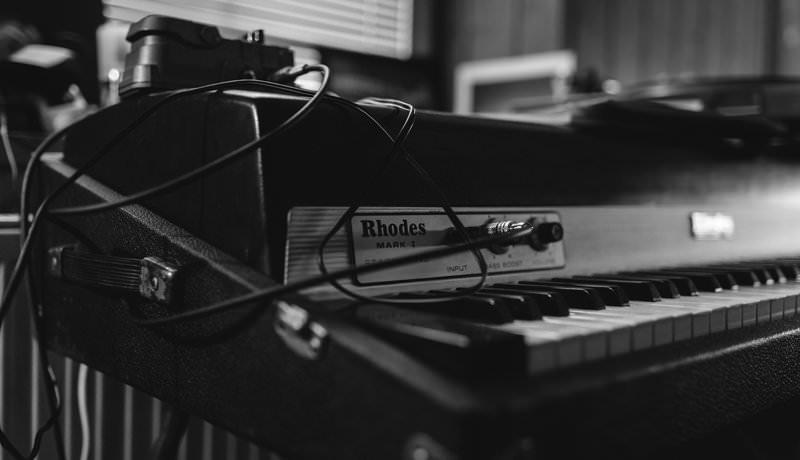 Rhodes Electric Piano, Anton Kubikov, Studio Hardware, Music Production
