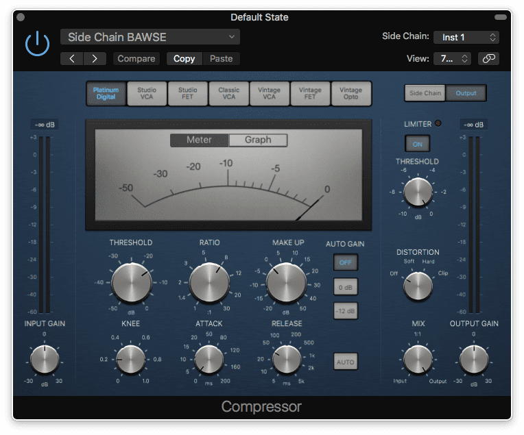 Logic Compressor Side Chain