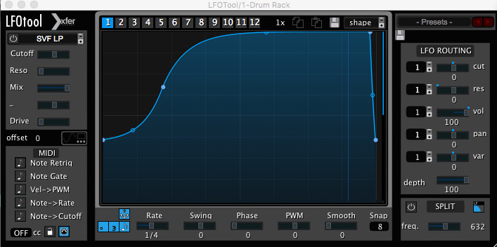 Xfer LFOTool Sidechain