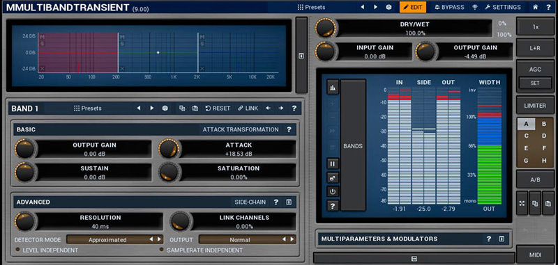 bastian bux multiband transient