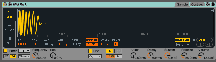 Ableton Sampler