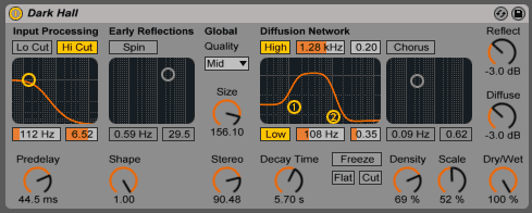 Ableton Reverb