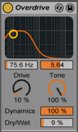 ableton overdrive