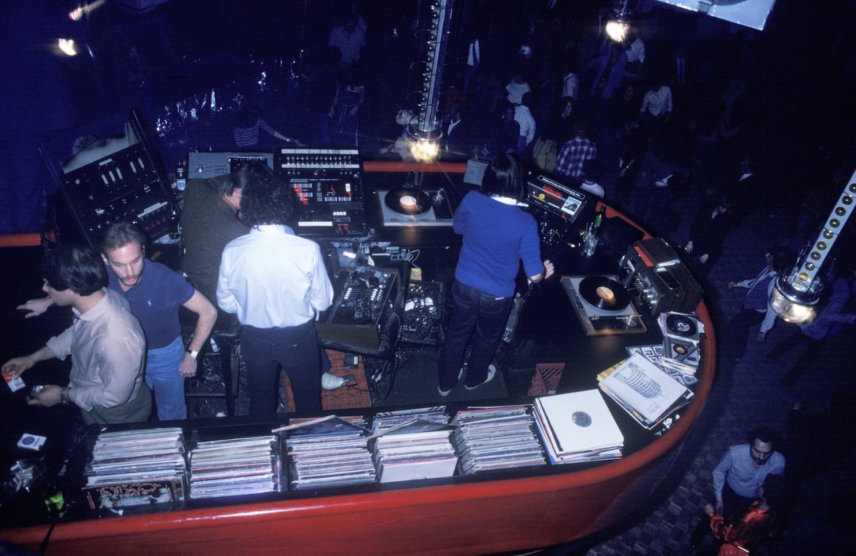 Studio 54 DJ booth