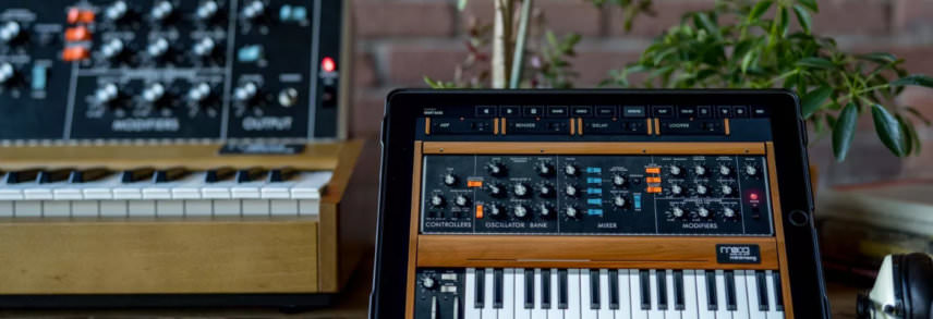 Minimoog model d ipad app