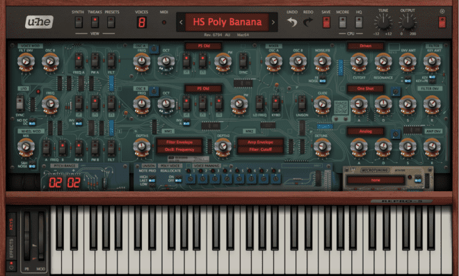 u-he repro-5 tweak