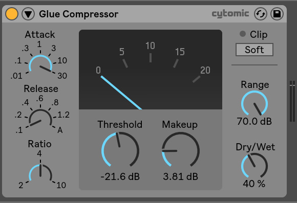 glue compressor