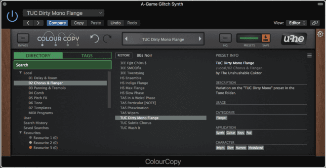 Presets Presets