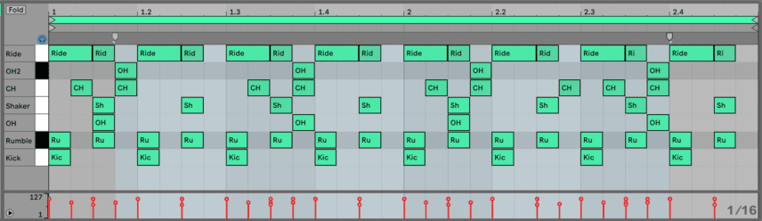 Techno Bunker  Ride Pattern