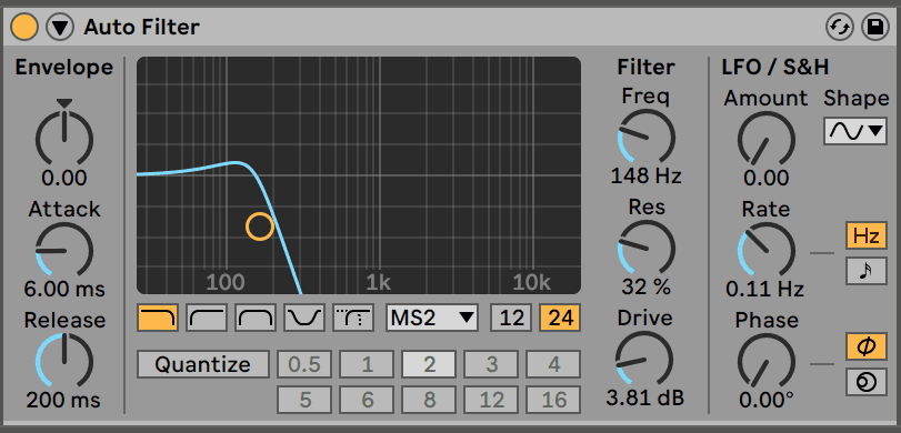 Rumble Kick Auto Filter