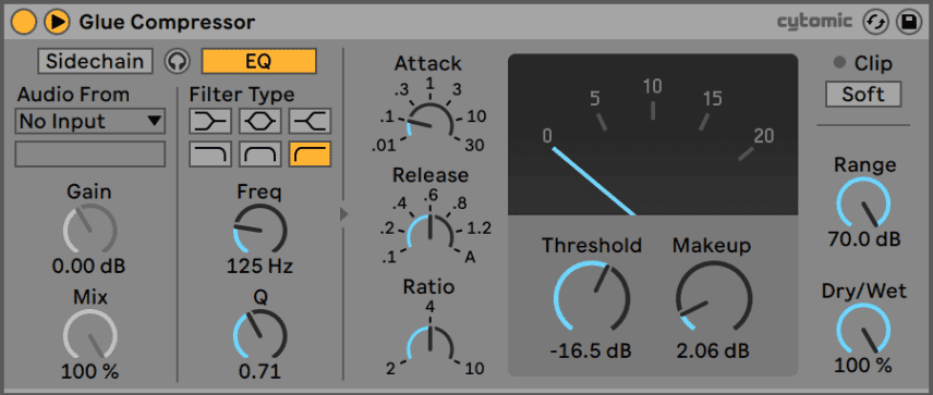 Drum Rack Glue Compressor