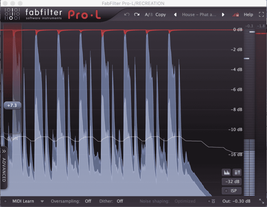 Drum Rack Limiting