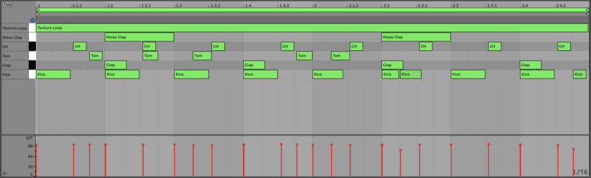 Lo-Fi House Beat Full Pattern