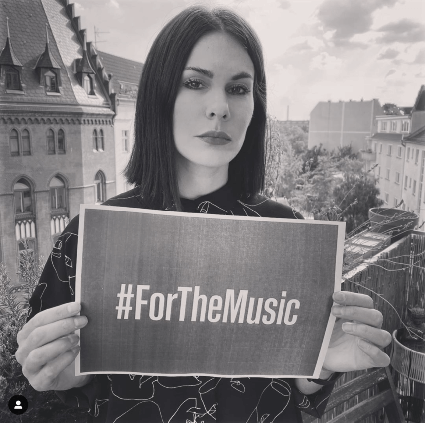 rebekah #forthemusic campaign