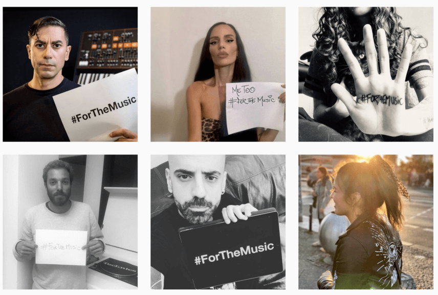 rebekah #forthemusic campaign