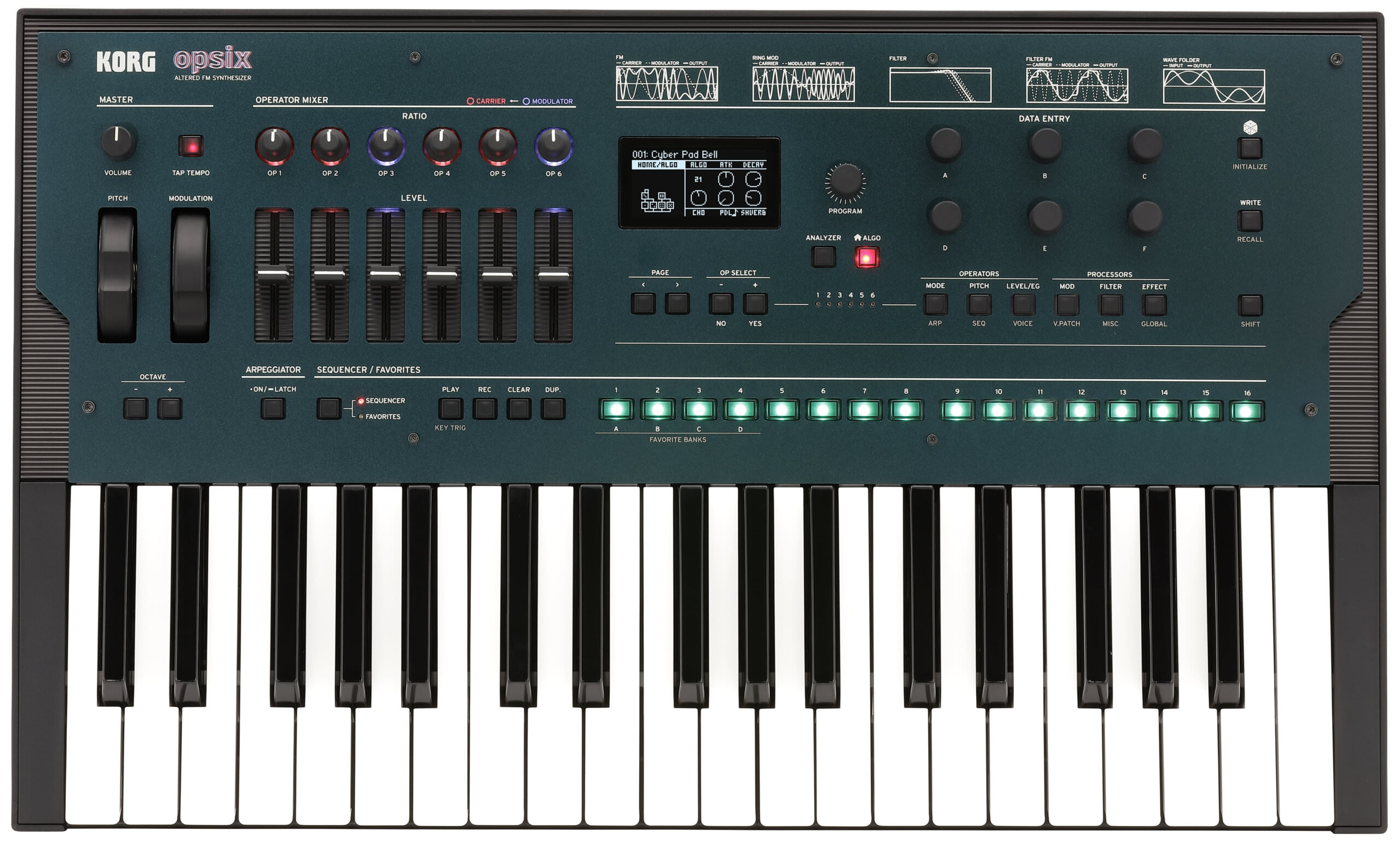 Korg Announce The Opsix Altered FM Synthesizer Attack Magazine