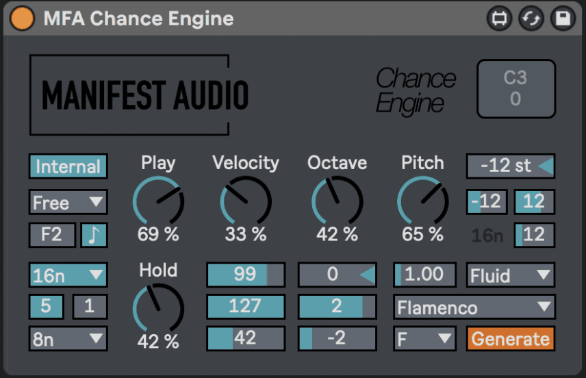 Max for Live MIDI Effect