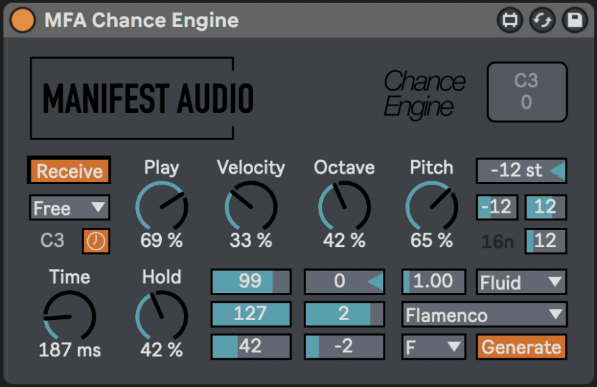 Max for Live MIDI Effect