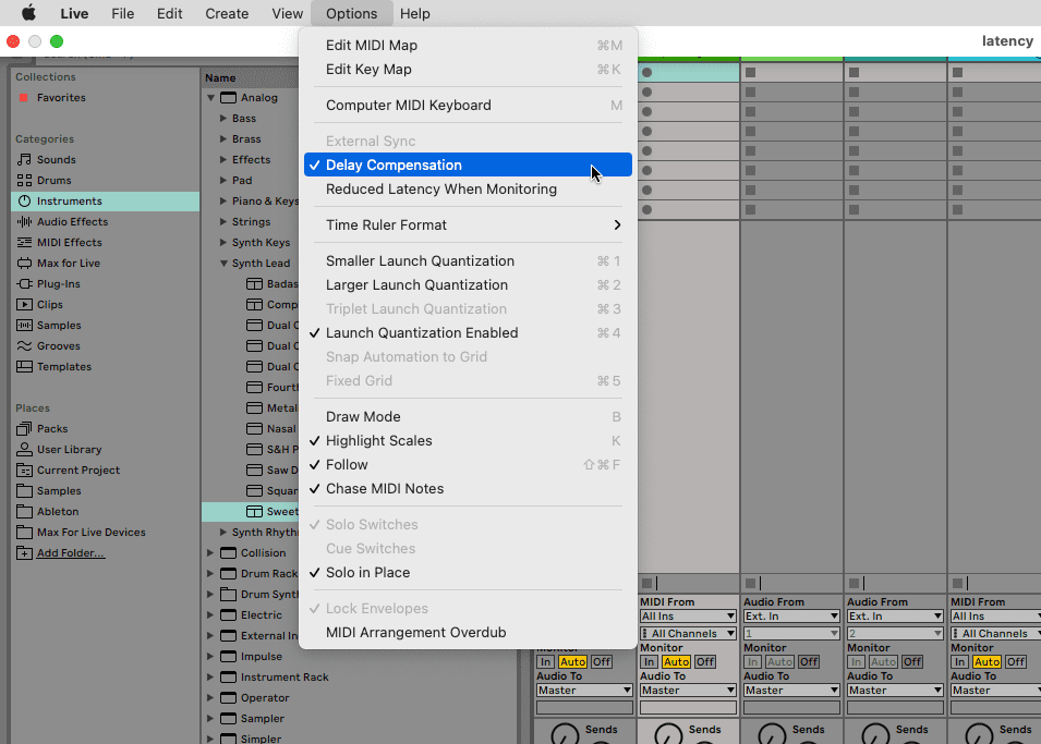How To Reduce Latency In Ableton