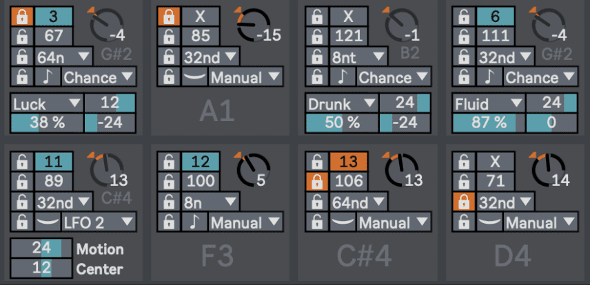 Eight steps in focus.Manifest audio