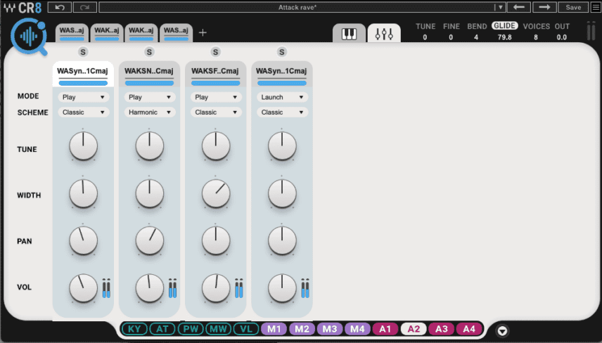 Waves CR8 Sampler