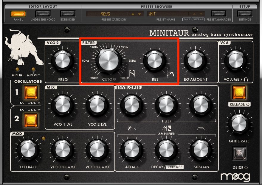 Synthesizing Bass For 3 Different Genres With Moog Minitaur 