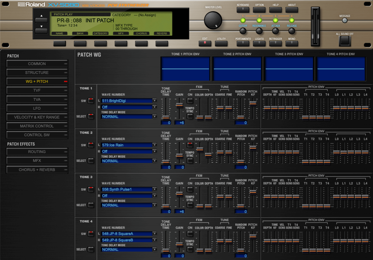 Programming a '90s-Style Drum and Bass Lead With Roland's XV-5080