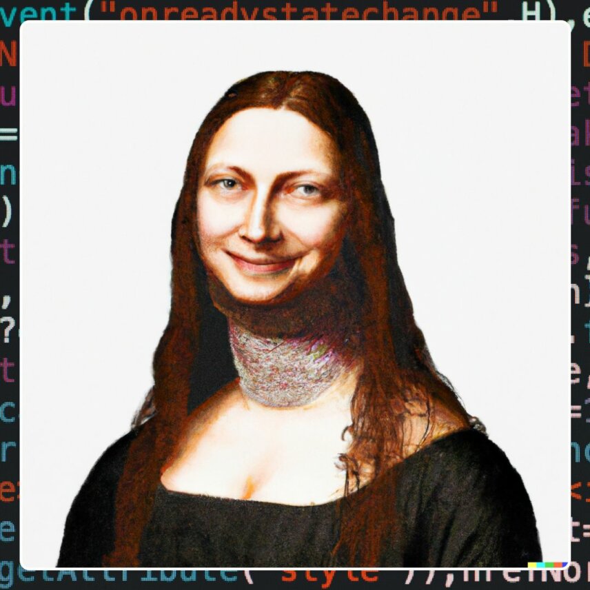 DALL-E Aphex Twin as Mona Lisa