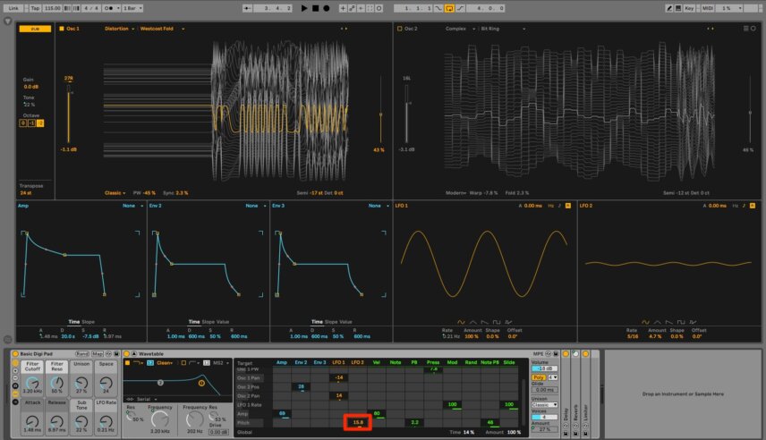 Ableton Wavetable