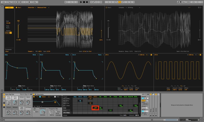 Ableton Wavetable